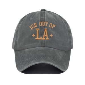 Retro Ice Out Of La Print Baseball Cap3
