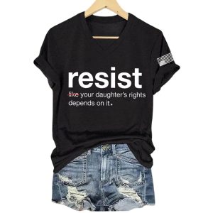 Resist Like Your Daughters Rights Depends On It Shirt2