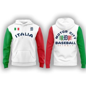 2025 Tigers Italian Heritage Celebration Hoodie