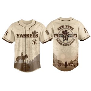 2025 Yankees National Day Of Cowboy Jersey