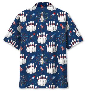 Bowling Celebration 4th Of July Hawaiian Shirt1