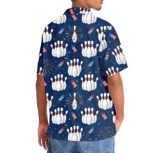 Bowling Celebration 4th Of July Hawaiian Shirt3