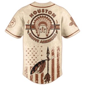 Astros Native American Heritage Month Baseball Jersey 20252