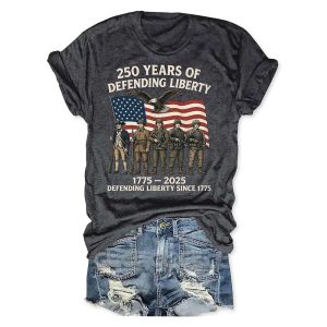 250 Years Of Defending Liberty Since 1775 T Shirt4