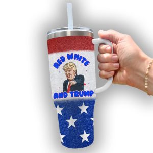 Red White And Trump 40 Oz Tumbler1