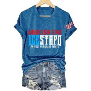 Abolish The Icestapo Protect Immigrant Rights Shirt4