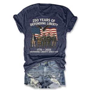 250 Years Of Defending Liberty Since 1775 T Shirt2