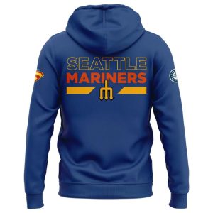 2025 Mariners Superman Night Hoodie2