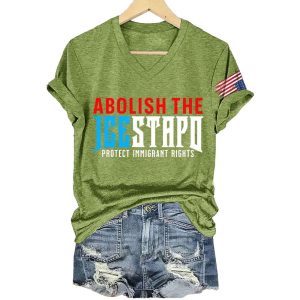 Abolish The Icestapo Protect Immigrant Rights Shirt3