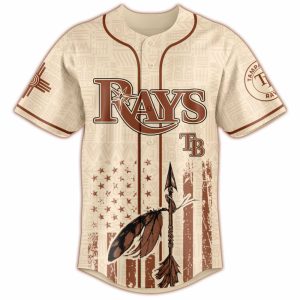 Rays Native American Heritage Month Baseball Jersey 20251