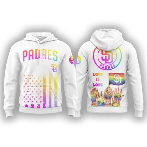 Padres Baseball Pride Month 2025 Hoodie
