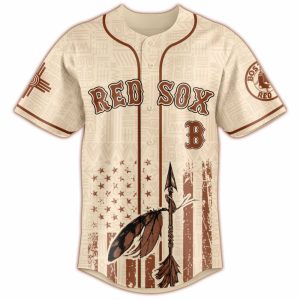 Red Sox Native American Heritage Month Baseball Jersey 20251