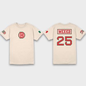 2025 Red Sox Mexican Celebration Shirt Giveaway