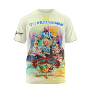 Jimmy Buffett Its 5 Oclock Somewhere 3D Shirt1
