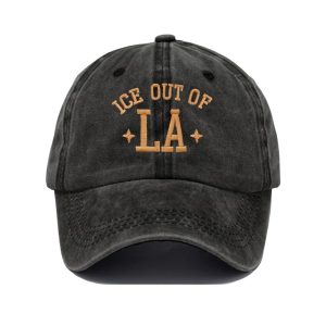 Retro Ice Out Of La Print Baseball Cap1