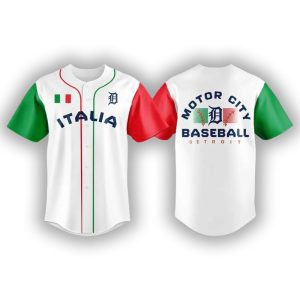 Tigers Italian Heritage Celebration Jersey 2025