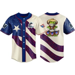 Marlins x Puerto Rican Heritage Baseball Jersey 2025