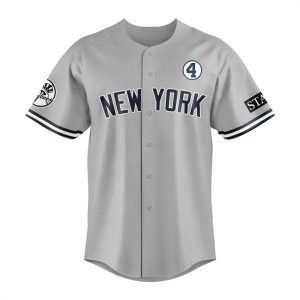 Yankees 4 The Iron Horse Jersey
