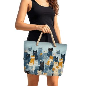 Cat Beach Bag1