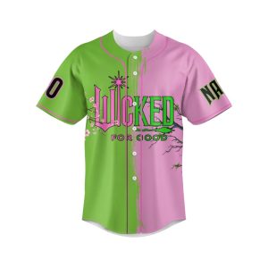 Wicked For Good You Will Be Changed Baseball Jersey1
