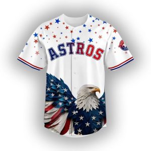 Astros 4th of July USA Baseball Jersey1