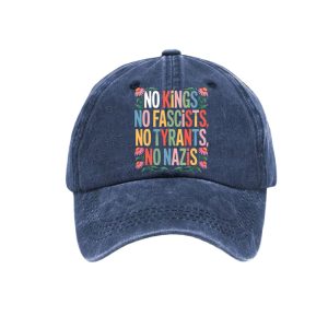 No Kings No Fascists No Tyrants No Nazis Hat2