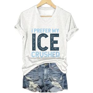 I Prefer My Ice Crushed Abolish ICE Shirt2