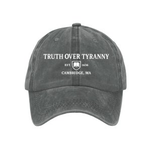 Truth Over Tyranny Est 1636 Cambridge Ma Baseball Cap3