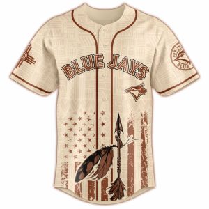 Blue Jays Native American Heritage Month Baseball Jersey 20251