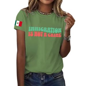 Immigration Is Not A Crime Mexican Shirt4