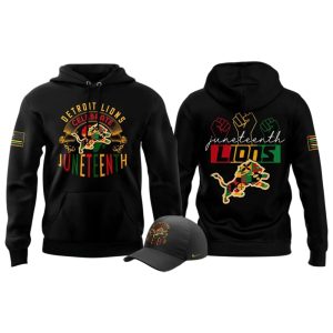 2025 Lions Celebrate Juneteenth Hoodie