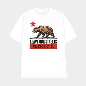 Bear Leave Our Streets Fuck Ice Shirt 1