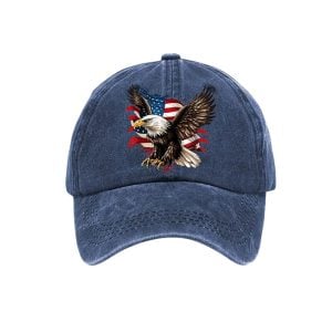 American Flag Eagle Print Unisex Hat1