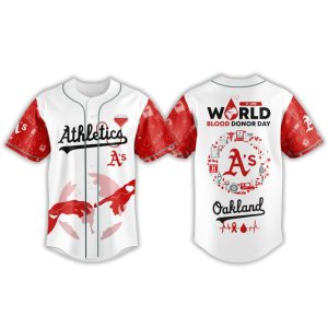2025 Athletics World Blood Donor Day Jersey