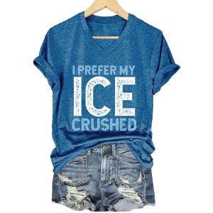 I Prefer My Ice Crushed Abolish ICE Shirt