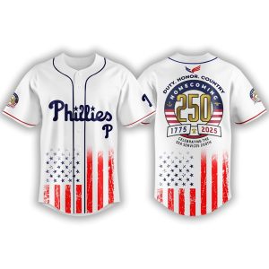 Phillies Homecoming 250 Legacy Jersey
