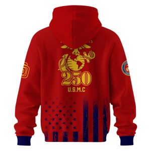 2025 Padres 250th Marine Corps Birthday Hoodie2