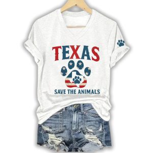 Texas Strong Save The Animals Shirt4