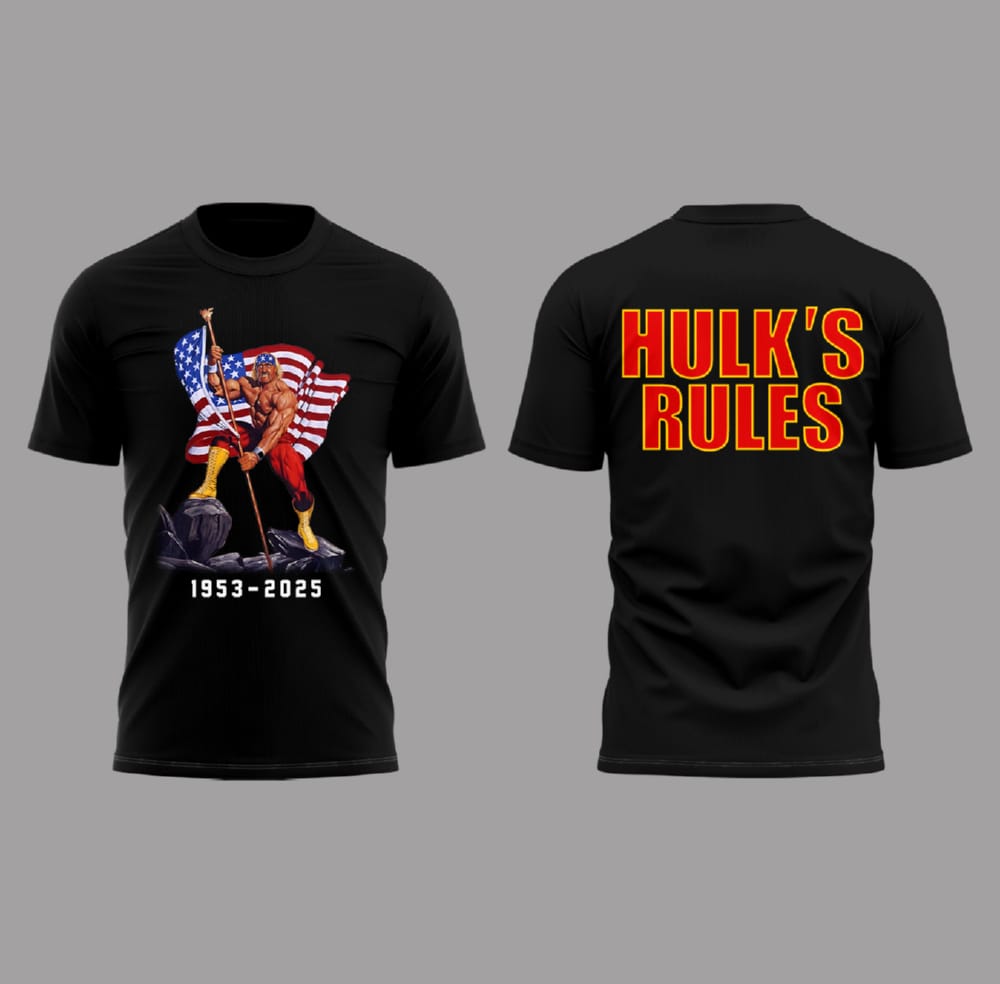 1953 2025 Hulks Rules Shirt 1953-2025 Hulk's Rules Shirt