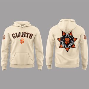 2025 Giants Law Enforcement Appreciation Day Hoodie