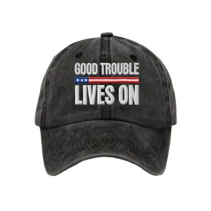 Unisex FDT Good Trouble Lives On Printed Hat
