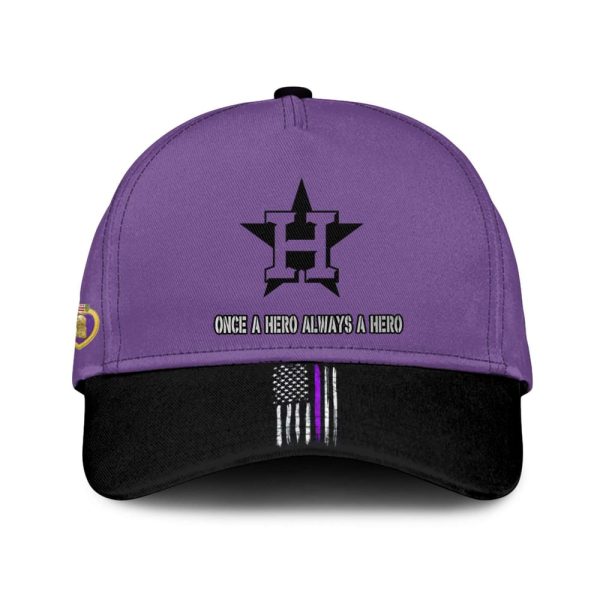 2025 Astros Purple Heart Day Jersey