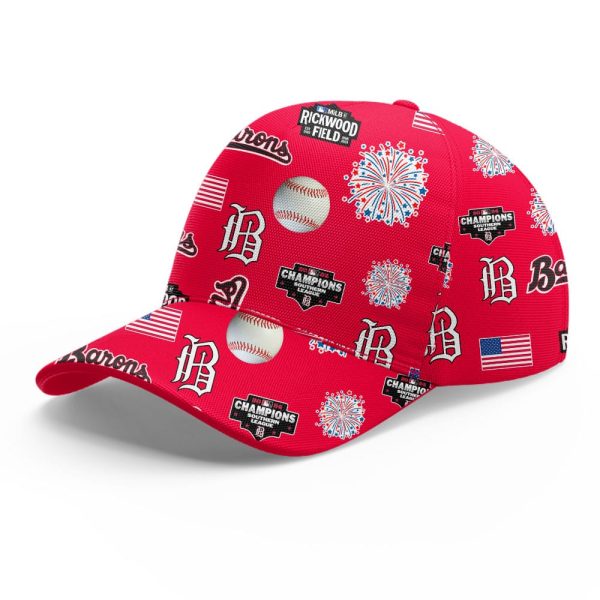 2025 Birmingham Barons x USA Hawaiian Shirt