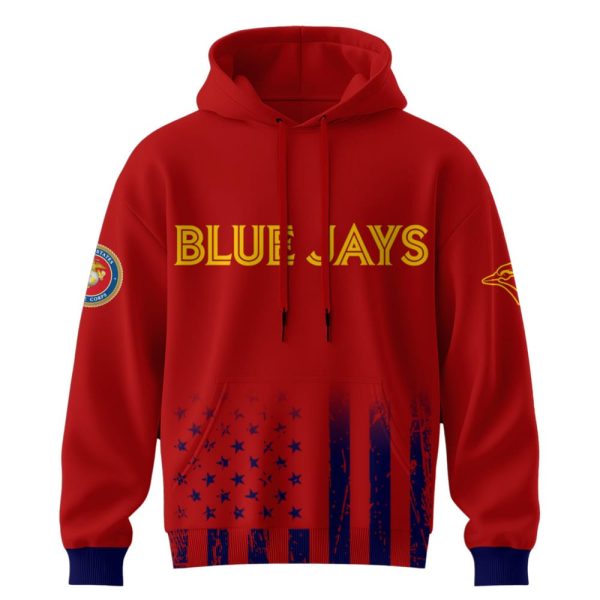 2025 Blue Jays 250th Marine Corps Birthday Hoodie