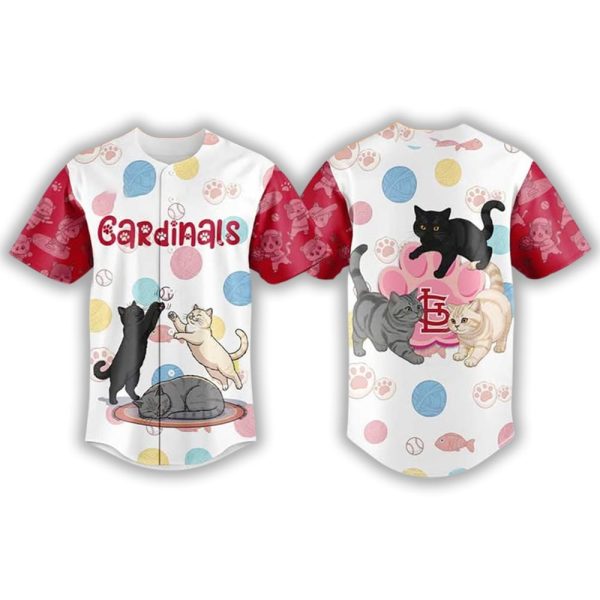 2025 Cardinals International Cats Day Jersey
