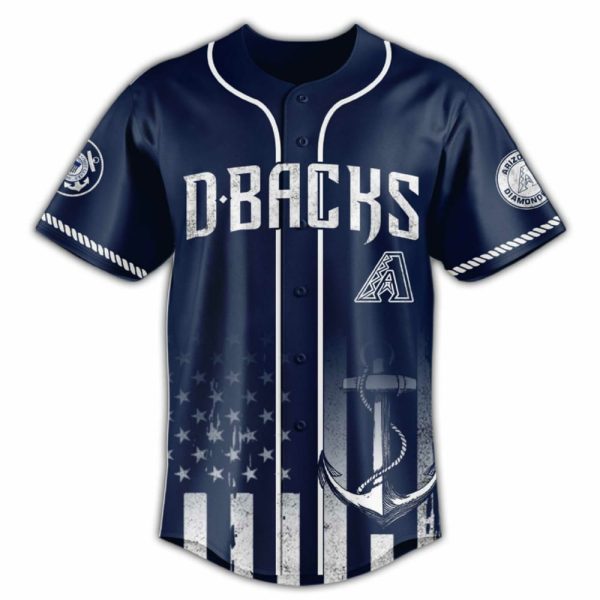 2025 Diamondbacks US Coast Guard Jersey