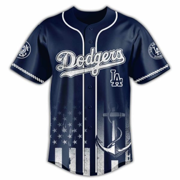 2025 Dodgers US Coast Guard Jersey