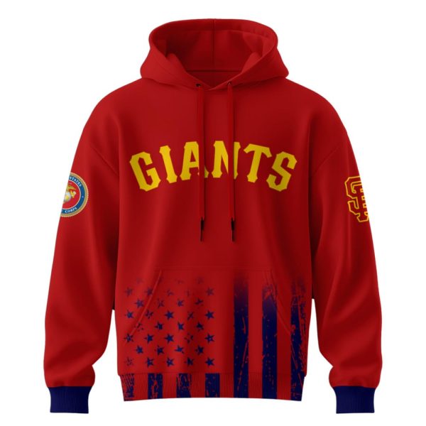 2025 Giants 250th Marine Corps Birthday Hoodie