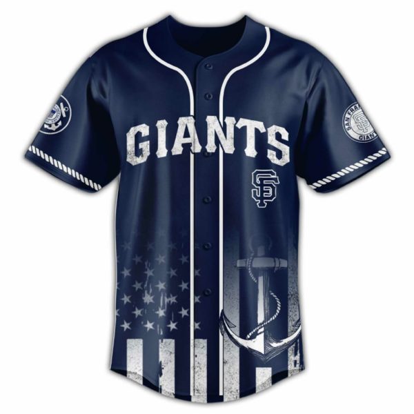 2025 Giants US Coast Guard Jersey