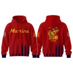 2025 Marlins 250th Marine Corps Birthday Hoodie